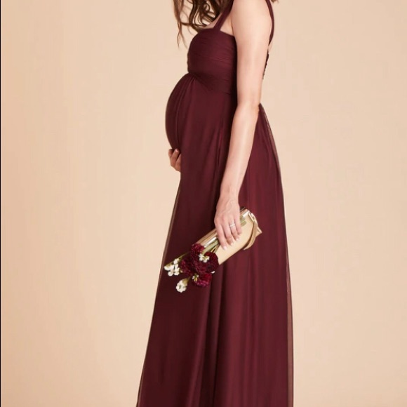 Birdy Grey Bridesmaid dress in Cabernet size Medium—Maternity Friendly! - Picture 3 of 8